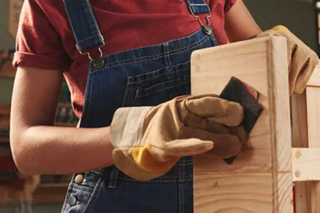 Holz bearbeitung Schleif mittel