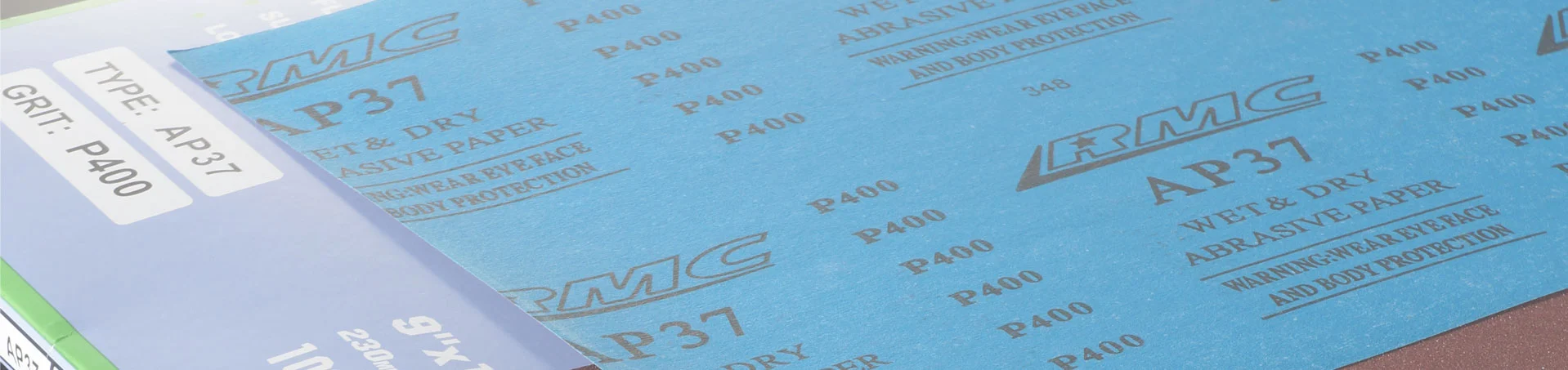 Wasserdichtes Schleif papier